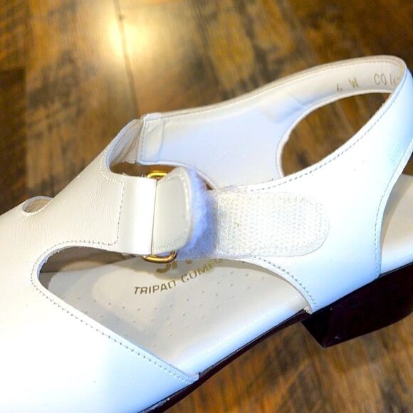 SAS Suntimer Pearl Bone Sandals Size 6 Wide - Picture 13 of 16